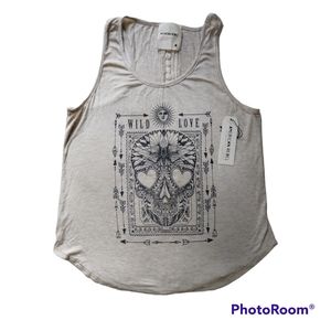 Women's Boho Skull Tank Top